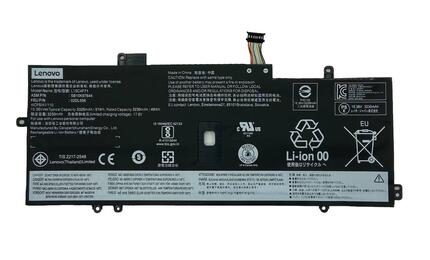Аккумуляторная батарея для ноутбука Lenovo L18C4P71 Thinkpad X1 Carbon Gen 7 15.4V Black 3312mAh OEM