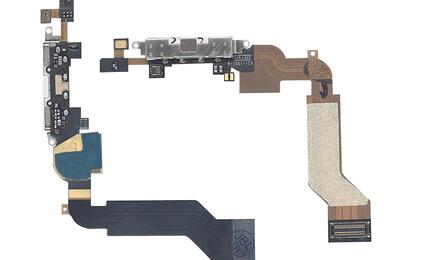 Шлейф разъема питания для смартфона Apple iPhone 4S белый