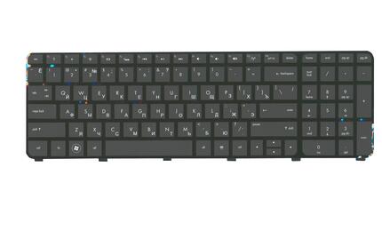 Клавиатура для ноутбука HP Pavilion (DV7-7000) Black, (Black Frame), RU HP Pavilion (DV7-7000) с подсветкой (Light) Black, (Black Frame) RU - фото 2