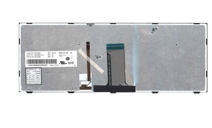 Клавиатура для ноутбука Lenovo Flex 14 G40, G40-30, G40-45, G40-70, G40-75, G40-80, Z41-70, 500-14ACZ, 500-14ISK, 300-14ISK, B40-80 с подсветкой (Light) Black, RU - фото 3