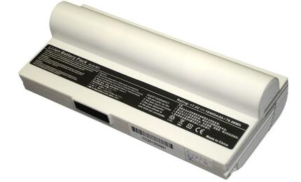 Усиленная аккумуляторная батарея для ноутбука Asus AL22-901 EEE PC 901 7.4V White 10400mAh OEM Усиленная аккумуляторная батарея для ноутбука Asus AL22-901 EEE PC 901 7.4V White 10400mAh OEM - фото 2