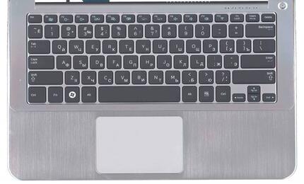 Клавиатура для ноутбука Samsung (900X3A) Black, (Silver TopCase), RU - фото 2