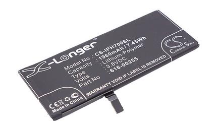 Аккумуляторная батарея для Apple CS-IPH700SL iPhone 7 3.82V Black 1960mAh 7.45Wh