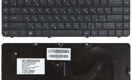 Клавиатура для ноутбука HP Compaq Presario СQ62, CQ56, G62 Black, RU