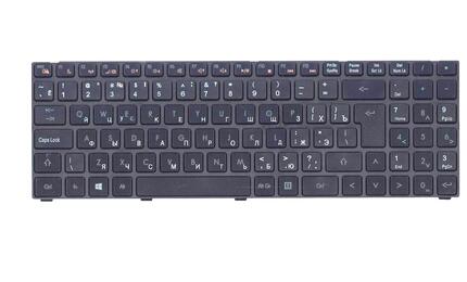 Клавиатура для ноутбука DNS (0155959, 0158645) Quanta TWH (K580S) Black, Black Frame RU - фото 3