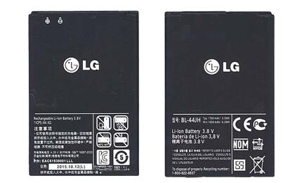 Аккумуляторная батарея для смартфона LG BL-44JH Optimus L7 P705 3.8V Black 1700mAh 6.5Wh