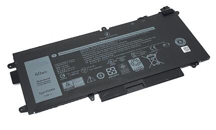 Аккумуляторная батарея для ноутбука Dell K5XWW Latitude 12 5289 7.6V Black 7890mAh OEM