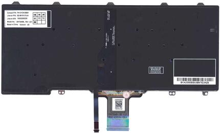 Клавиатура для ноутбука Dell Latitude E5250 E5250T E5270 E7250 E7270, Latitude 13 (7350), XPS 12 9250 Latitude 12 7275 с подсветкой (Light) Black, (No Frame) RU - фото 3