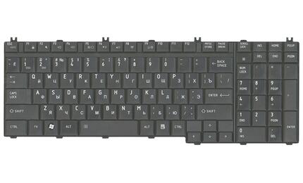 Клавиатура для ноутбука Toshiba Tecra (A11) Black, RU - фото 2