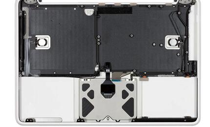 Клавиатура для ноутбука Apple MacBook Pro (A1342) White, (White TopCase), RU (вертикальный энтер) 13,3&quot; - фото 2