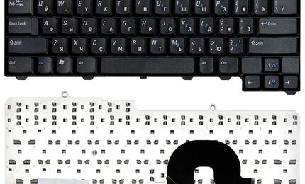Клавиатура для ноутбука Dell Inspiron (1300, B120, B130) Latitude (120L) Black, RU