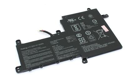 Аккумуляторная батарея для ноутбука Asus B31N1729 VivoBook S15 S530UA 11.52V Black 3653mAh OEM Аккумуляторная батарея для ноутбука Asus B31N1729 VivoBook S15 S530UA 11.52V Black 3653mAh OEM