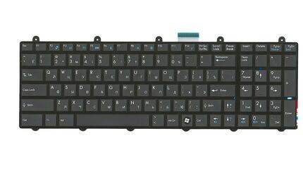 Клавиатура для ноутбука MSI (GE60, GT60, GT70, GT780, GT783, GX60, GX70, GX780, GX783 ) Black, (Black Frame) RU - фото 2