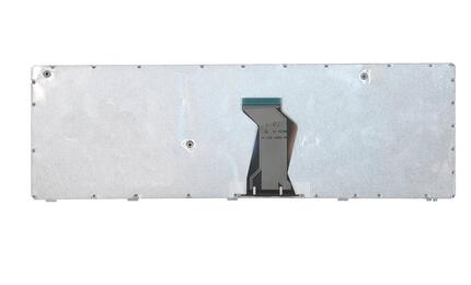 Клавиатура для ноутбука Lenovo IdeaPad B570 B580 V570 Z570 Z575 B590 Black, (Gray Frame) RU - фото 3