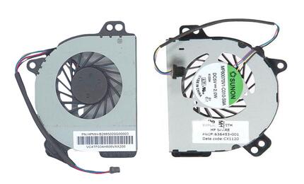 Вентилятор для ноутбука HP Pavilion DM1-3000, DM1-3200SA, DM1-4013AU, 5V 0.25A 4-pin SUNON