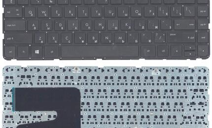 Клавиатура для ноутбука HP Pavilion (14-e) Black, (No Frame), RU
