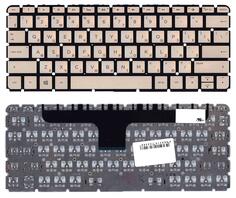 Клавиатура для ноутбука HP Envy (13-d) с подсветкой (Light), Gold, (No Frame) RU