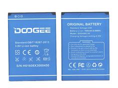 Аккумуляторная батарея для Doogee X3 3.7V Blue 1800mAh 6.66Wh