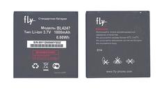 Аккумуляторная батарея для смартфона Fly BL4247 IQ442 Miracle 3.7V Black 1800mAh 6.66Wh