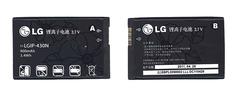 Аккумуляторная батарея для смартфона LG LGIP-430N T320 Cookie Style 3.7V Black 900mAhr 3.4Wh