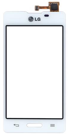 Тачскрин (Сенсорное стекло) для смартфона LG Optimus L5 II E450 белый