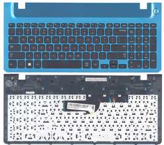 Клавиатура для ноутбука Samsung (355V5C) Black, (Blue TopCase), RU