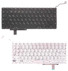 Клавиатура для ноутбука Apple MacBook Pro (A1297) Black, (No Frame), RU (горизонтальный энтер)