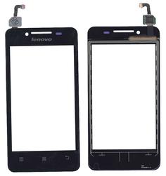 Тачскрин (Сенсорное стекло) для смартфона Lenovo IdeaPhone A319 черный