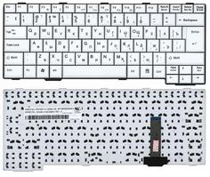 Клавиатура для ноутбука Fujitsu LifeBook (SH761, SH561, SH760, SH560, E751, S761, S561, S760, T901, S751, S762, E752, S560, E741) White, RU (вертикальный энтер)