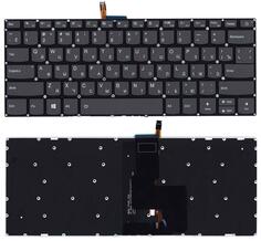 Клавиатура для ноутбука Lenovo IdeaPad 320-14IKB с подсветкой (Light) Black, (No Frame) RU