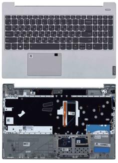 Клавиатура для ноутбука Lenovo IdeaPad S340-15 Black, (Silver TopCase) RU