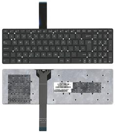Клавиатура для ноутбука Asus (K55, X501) Black, (No Frame) RU (вертикальный энтер)