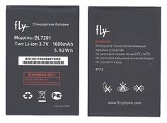 Аккумуляторная батарея для Fly BL8601 3.7V Black 1650mAh 6.105Wh