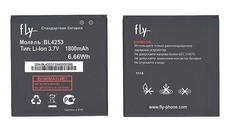 Аккумуляторная батарея для смартфона Fly BL4253 IQ443 Trend 3.7V Black 1800mAh 6.66Wh