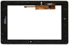 Тачскрин (Сенсорное стекло) для планшета Lenovo IdeaPad K2 черный с рамкой
