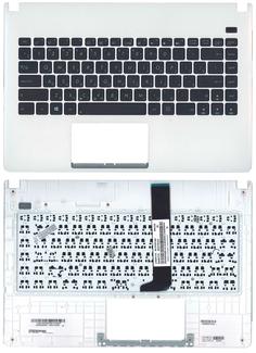 Клавиатура для ноутбука Asus VivoBook (X401U) Black, (White TopCase), RU