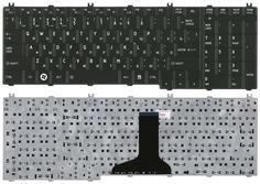 Клавиатура для ноутбука Toshiba Satellite (C650, L650) Black, Glossy, RU