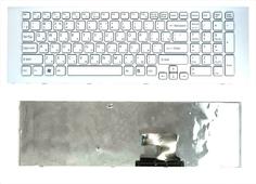 Клавиатура для ноутбука Sony Vaio (VPC-EJ) White, (White Frame), RU