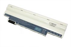 Аккумуляторная батарея для ноутбука Acer AL10A31 Aspire One AOD255, AOD260, D255, D260 11.1V White 2200mAh OEM
