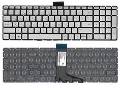 Клавиатура для ноутбука HP Envy X360 (15-W) Silver с подсветкой (Light), (No Frame) RU
