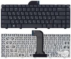 Клавиатура для ноутбука Dell Inspiron (14-3421, 14R-5421) Black, (Black Frame), RU