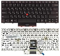 Клавиатура для ноутбука Lenovo ThinkPad Edge (13), с указателем (Point Stick) Black, RU