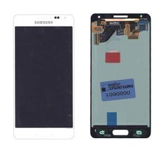 Матрица с тачскрином (модуль) для Samsung Galaxy Alpha SM-G850F белый