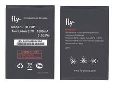 Аккумуляторная батарея для Fly BL7201 IQ445 Genius 3.7V Black 1600mAh 5.92Wh