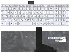 Клавиатура ддля ноутбука Toshiba Satellite (L850, L870) White, (White Frame) RU