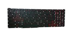 Клавиатура для ноутбука Acer Nitro 5 AN515-54 с подсветкой (Light Red), Black, (No Frame), RU