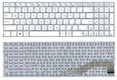 Клавиатура для ноутбука Asus (X540) White, (No Frame), RU