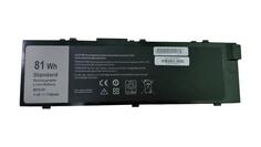 Аккумуляторная батарея для ноутбука Dell 0FNY7 Precision 15 7520 11.4V Black 7100mAh OEM