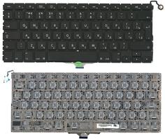 Клавиатура для ноутбука для ноутбука Apple MacBook Air A1304, A1237 Black, (No Frame), RU (вертикальный энтер)