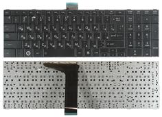 Клавиатура Toshiba Satellite (C850, C850D, L850, L850D, L855, L855D, L870, L870D, L875, L875D, P870, P875, P850, C855, C855D ) Black, RU